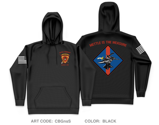 TBS A Co. 1-26 Core Men's Hooded Performance Sweatshirt - CBGnsS