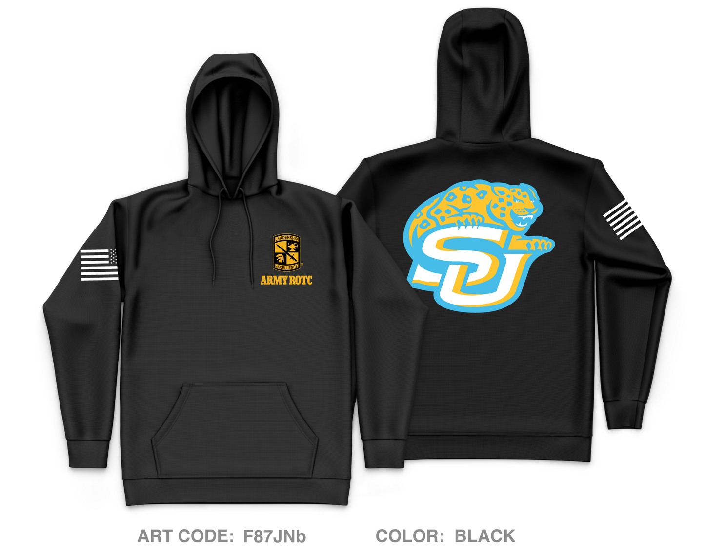 SOU ROTC Core Men's Hooded Performance Sweatshirt - F87JNb