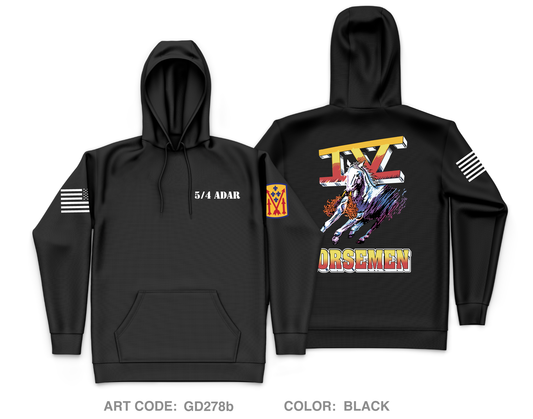 Alpha 5/4 ADAR Core Men's Hooded Performance Sweatshirt - GD278b
