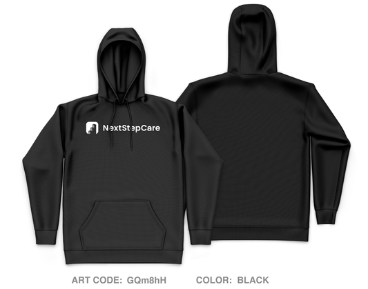 Next Step Care Core Men's Hooded Performance Sweatshirt - GQm8hH