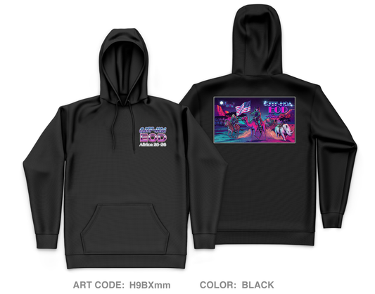 HOA-EOD Core Men's Hooded Performance Sweatshirt - H9BXmm