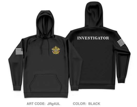 Union County Sheriff's Department Core Men's Hooded Performance Sweatshirt - JRg4UL