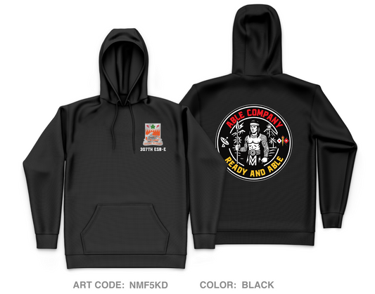 Able Company 307th ESB-E Core Men's Hooded Performance Sweatshirt - NMF5KD