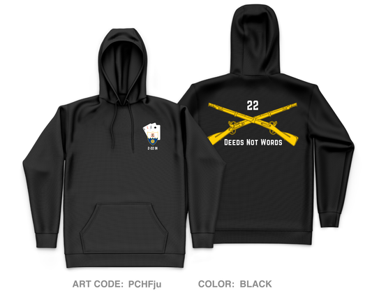 2-22 IN Core Men's Hooded Performance Sweatshirt - PCHFju