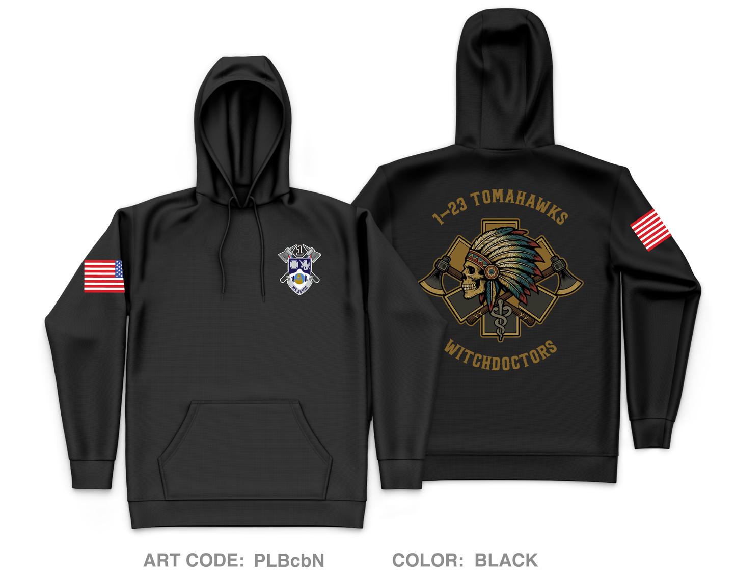 1-23 HHC Medics Core Men's Hooded Performance Sweatshirt - PLBcbN