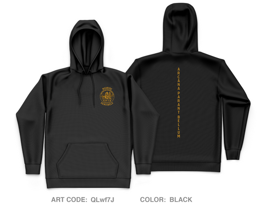 North Central Army Reserve Intelligence Support Center (NCARISC) Fundraising Collection Core Men's Hooded Performance Sweatshirt - QLwf7J