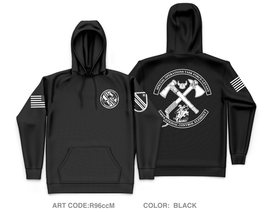 HHC, 3rd BN, 5th SFG(A) Core Men's Hooded Performance Sweatshirt - R96ccM
