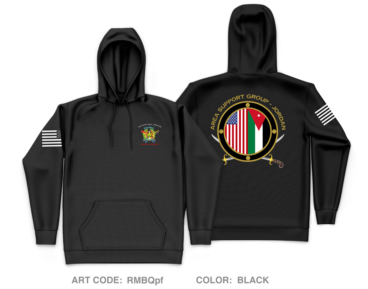 ASG-J SAMC Core Men's Hooded Performance Sweatshirt - RMBQpf