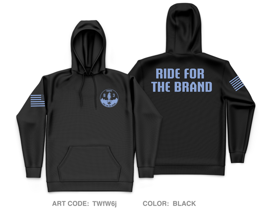 USCC B3 Fundraising Collection Core Men's Hooded Performance Sweatshirt - TWfW6j