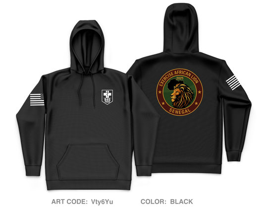 945 FRSD Core Men's Hooded Performance Sweatshirt - Vty6Yu