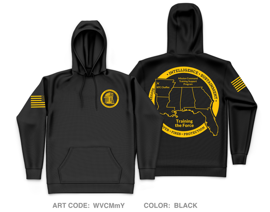Mission Training Complex - Fort Chaffee Core Men's Hooded Performance Sweatshirt - WVCMmY