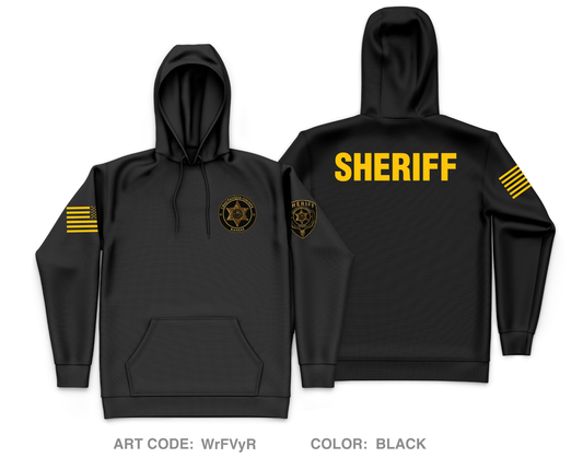 Chautauqau County Sheriffs Office/ Sedan PD Core Men's Hooded Performance Sweatshirt - WrFVyR