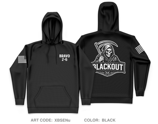 Bravo 2-6 ADA Core Men's Hooded Performance Sweatshirt - XBSENu