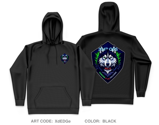 354 OSS MALIS Core Men's Hooded Performance Sweatshirt - XdEDGe