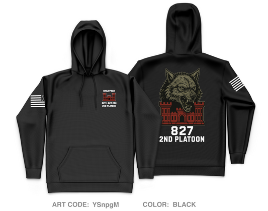 Det 1 827 ECC Core Men's Hooded Performance Sweatshirt - YSnpgM