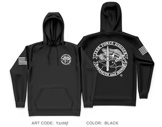 Light Fighter Veterans Core Men's Hooded Performance Sweatshirt - YznNjf