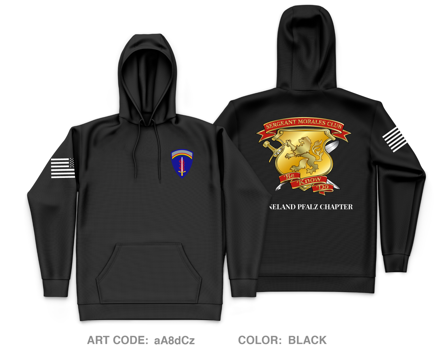 Sergeant Morales Club - Rhineland Pfalz Chapter Core Men's Hooded Performance Sweatshirt - aA8dCz