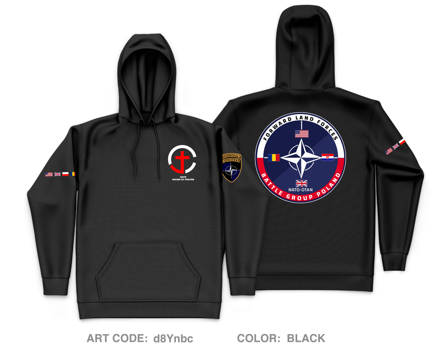 UMT HHC, 1-64 AR, 1ABCT, 3ID Core Men's Hooded Performance Sweatshirt - d8Ynbc