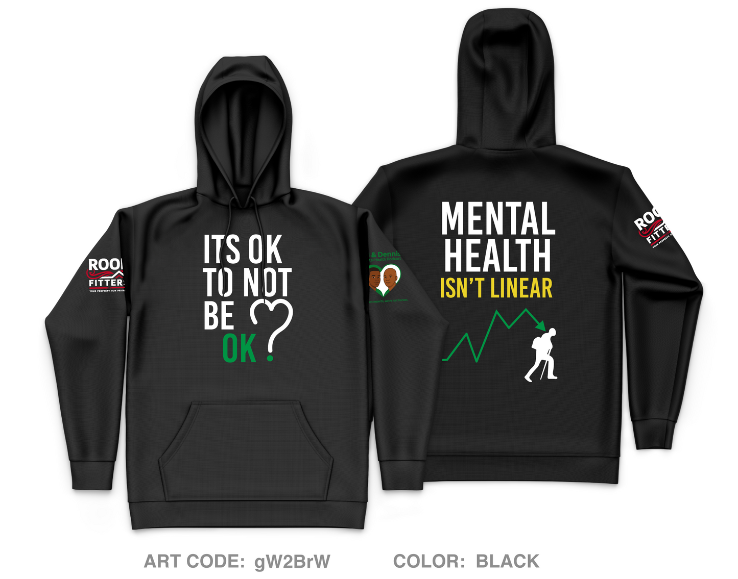 VA pharmacy Fundraising Collection Core Men's Hooded Performance Sweatshirt - gW2BrW
