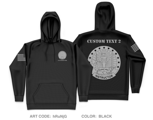 14G Instructors Core Men's Hooded Performance Sweatshirt - hRuNjG