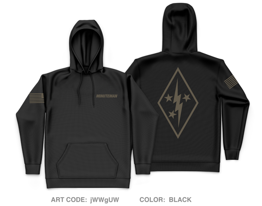 Minuteman Home Services Core Men's Hooded Performance Sweatshirt - jWWgUW