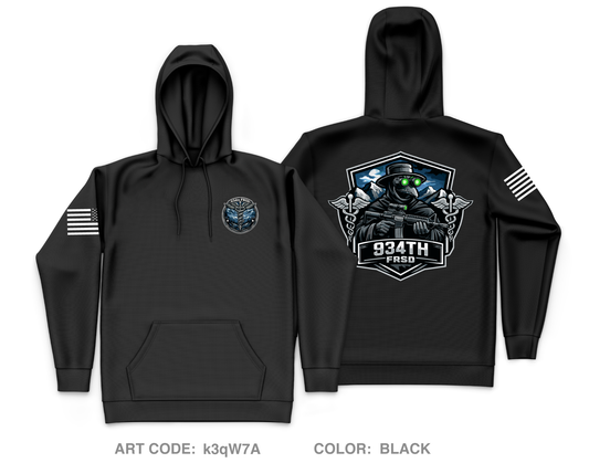 934 FRSD Core Men's Hooded Performance Sweatshirt - k3qW7A