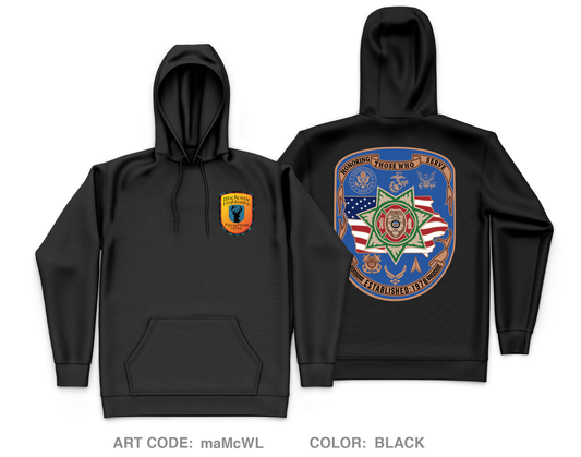 Mackenzie Highlanders Fundraising Collection Core Men's Hooded Performance Sweatshirt - maMcWL