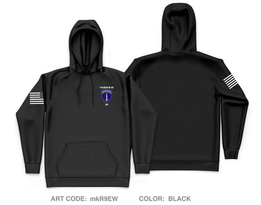 USAREUR-AF Core Men's Hooded Performance Sweatshirt - mkR9EW