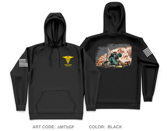 4225 USAH Core Men's Hooded Performance Sweatshirt - oMTbGF