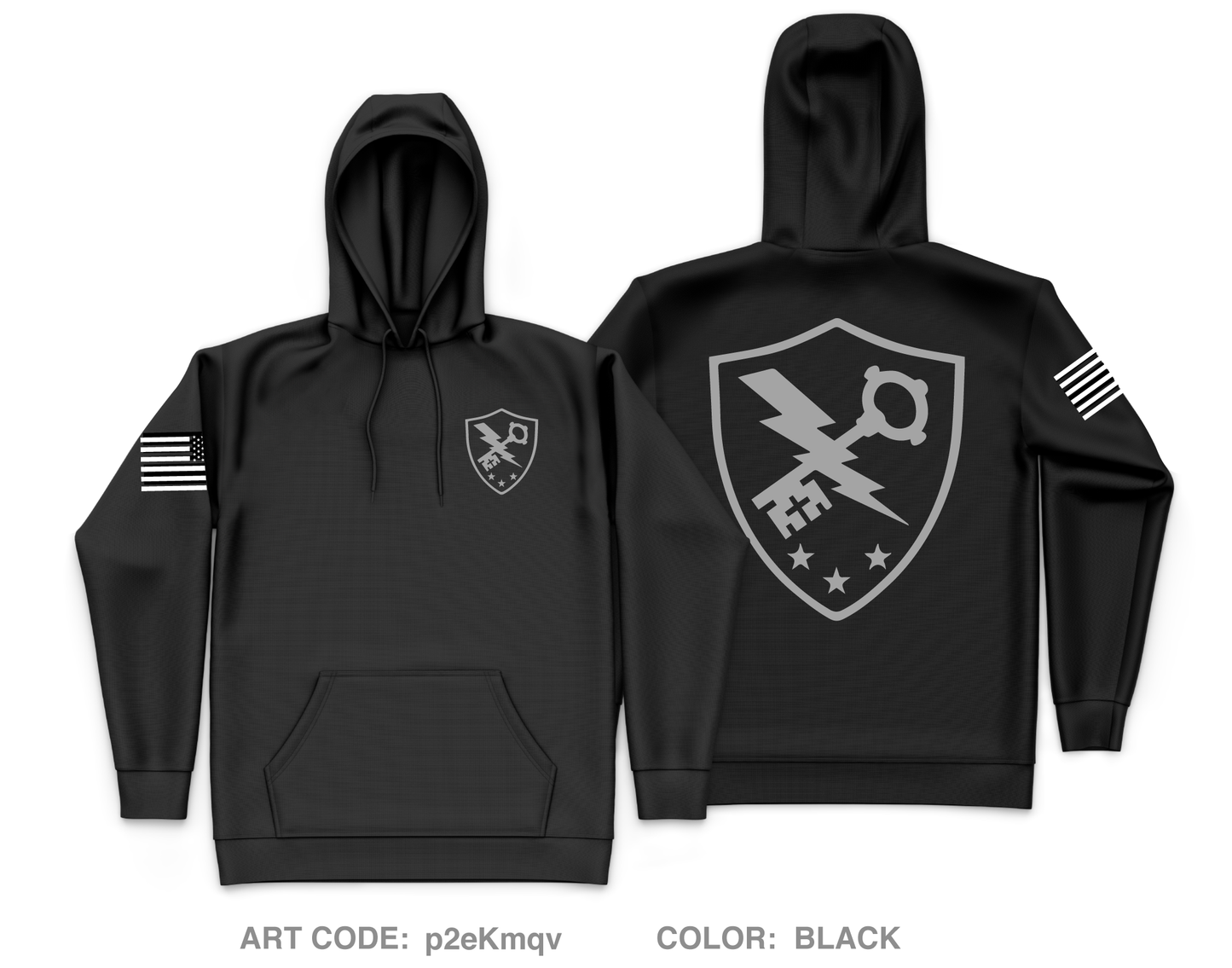 SSO Intelligence Section Core Men's Hooded Performance Sweatshirt - p2eKmqv
