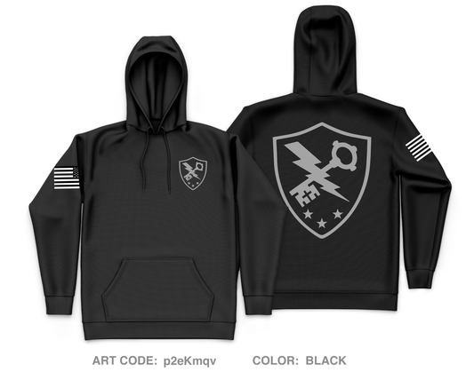 SSO Intelligence Section Core Men's Hooded Performance Sweatshirt - p2eKmqv
