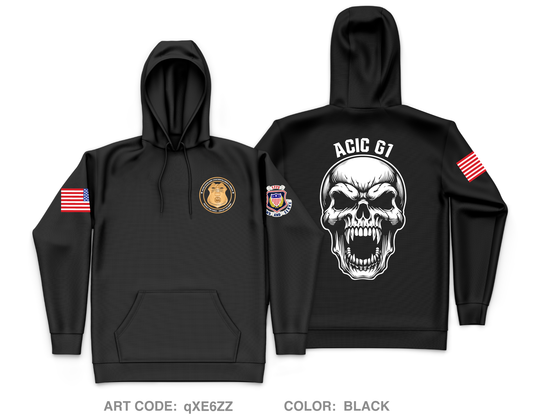 ACIC G1 Core Men's Hooded Performance Sweatshirt - qXE6ZZ