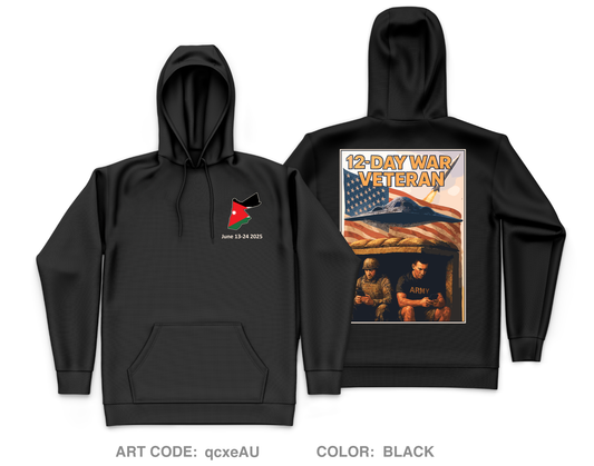 ASG-J 12 DAY Core Men's Hooded Performance Sweatshirt - qcxeAU