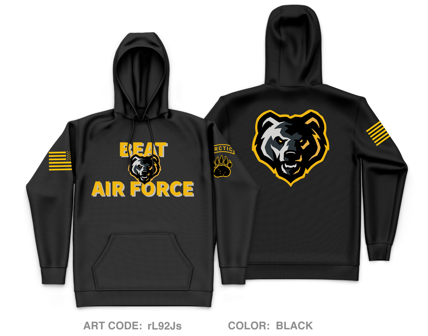 Arctic Warriors Fundraising Collection Core Men's Hooded Performance Sweatshirt - rL92Js