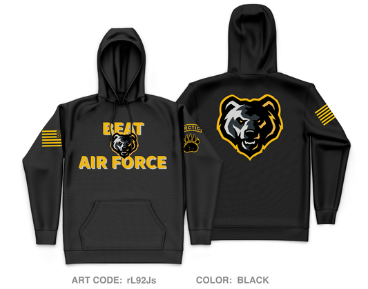 Arctic Warriors Fundraising Collection Core Men's Hooded Performance Sweatshirt - rL92Js