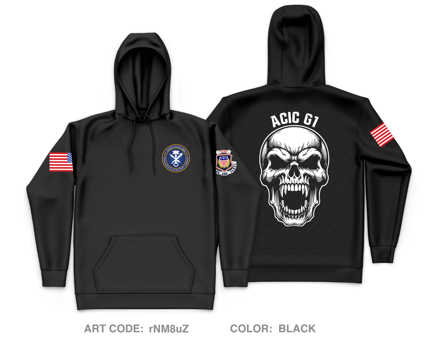 ACIC G1 Core Men's Hooded Performance Sweatshirt - rNM8uZ
