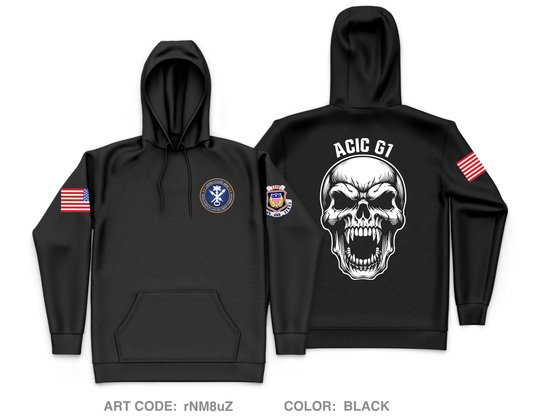 ACIC G1 Core Men's Hooded Performance Sweatshirt - rNM8uZ