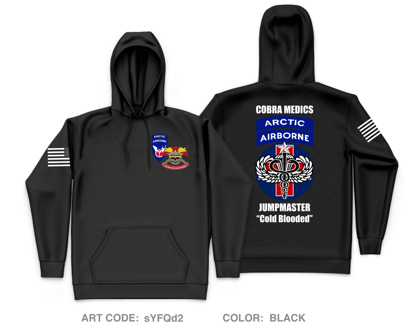 Cobra Medics 725 BSB Core Men's Hooded Performance Sweatshirt - sYFQd2