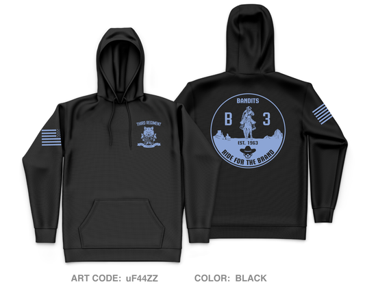 USCC B3 Fundraising Collection Core Men's Hooded Performance Sweatshirt - uF44ZZ