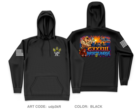 Core 4 Core Men's Hooded Performance Sweatshirt - udp3kR