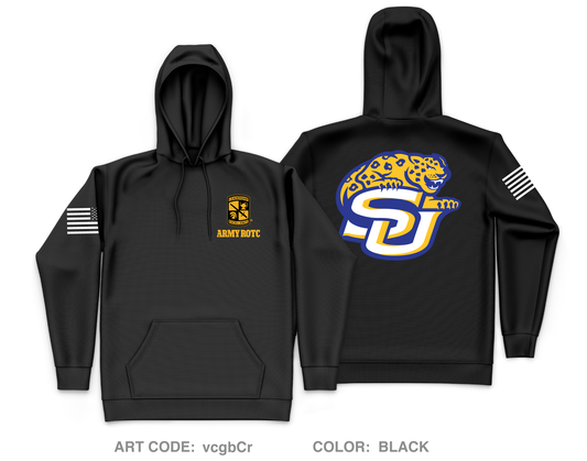 SOU ROTC Core Men's Hooded Performance Sweatshirt - vcgbCr