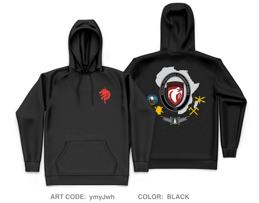 J39 SOCAF Core Men's Hooded Performance Sweatshirt - ymyJwh