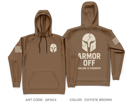 Armor Off Core Men's Hooded Performance Sweatshirt - 2tFXC4