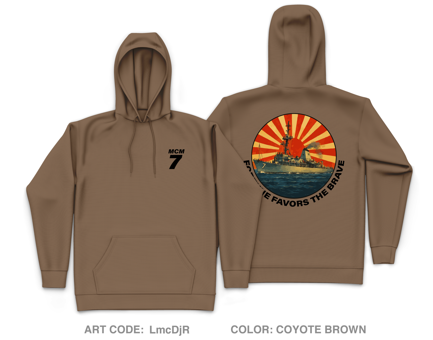 MCM-7 Store 1 Core Men's Hooded Performance Sweatshirt - LmcDjR