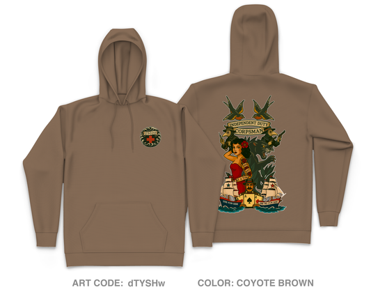 SFIDC 25020 Core Men's Hooded Performance Sweatshirt - dTYSHw