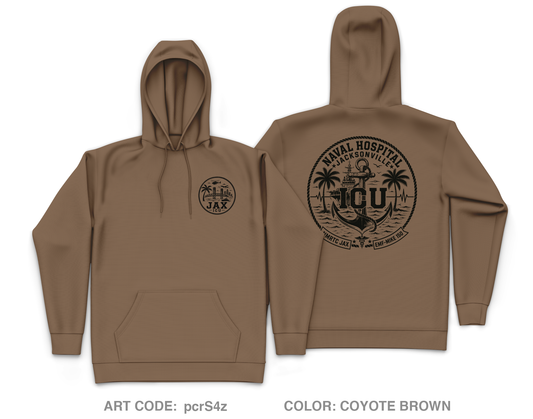 NAS JAX ICU Core Men's Hooded Performance Sweatshirt - pcrS4z