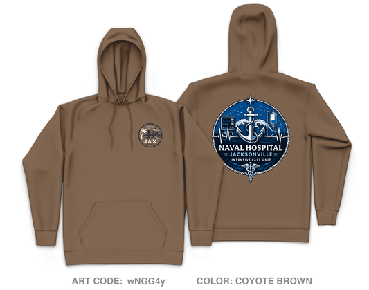 NAS JAX ICU Core Men's Hooded Performance Sweatshirt - wNGG4y