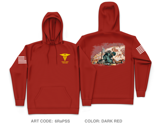 4225 USAH Core Men's Hooded Performance Sweatshirt - 6RaPSS