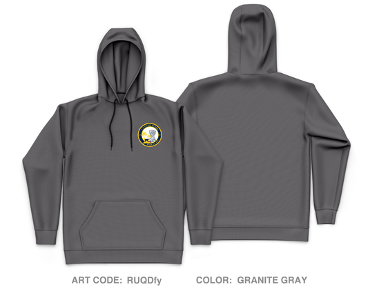 USCG Base Guam Core Men's Hooded Performance Sweatshirt - RUQDfy