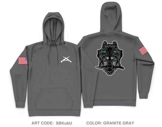 Charlie Co. 2-156 Core Men's Hooded Performance Sweatshirt - SBKubU